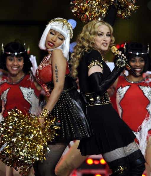 Nicki Minaj and Madona at MTV Video Music Awards