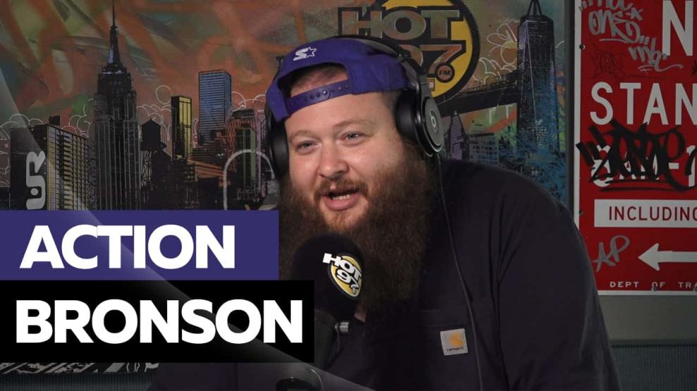 Action Bronson in Hot 97 Studio