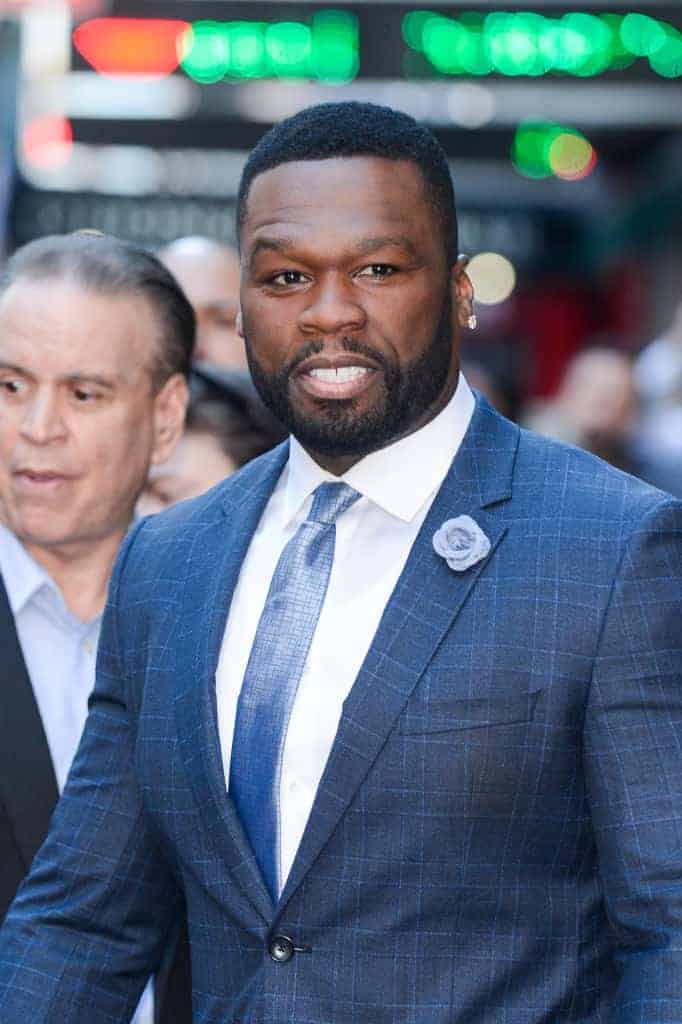 50 Cent  leaves the 'Good Morning America' taping on June 26