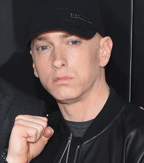 Eminem attends the 'Southpaw' New York Premiere at AMC Loews Lincoln Square on July 20