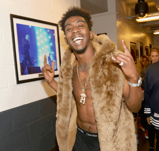 Desiigner poses backstage during Power 105.1's Powerhouse 2016