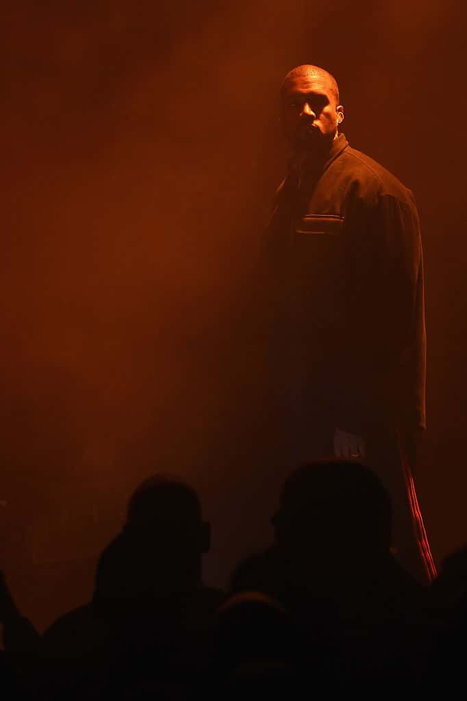 Kanye West performs during Harper's Bazaar's celebration of 'ICONS By Carine Roitfeld' September 2016