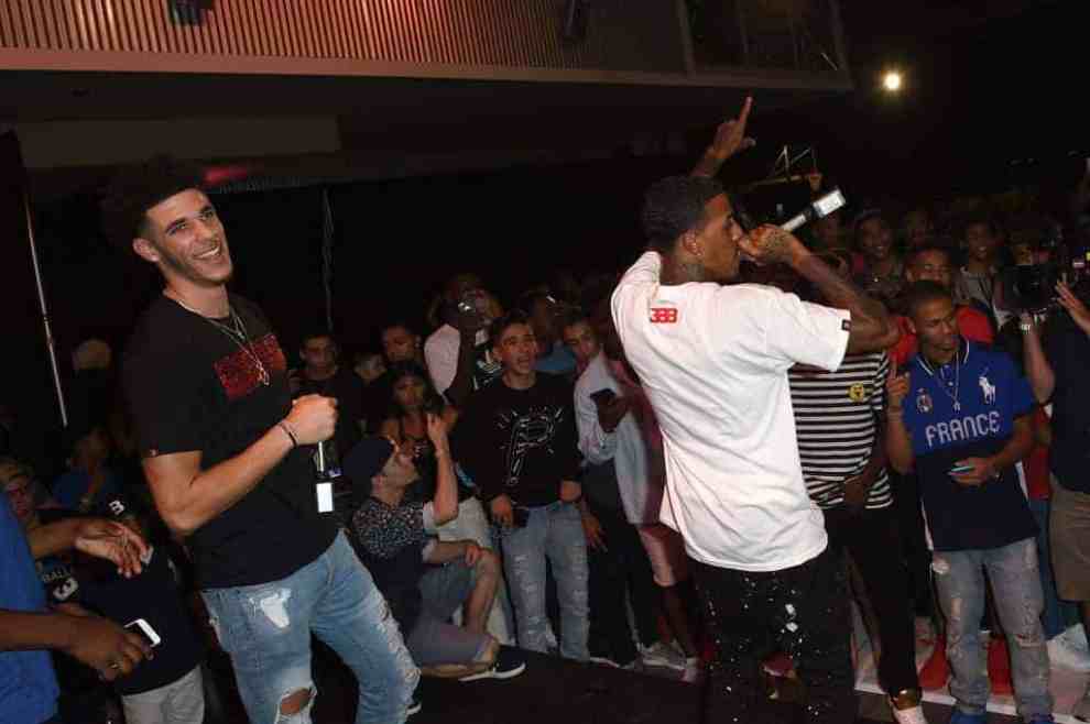 Lorenzo Bakk performs at Melo Ball's 16th Birthday September 2