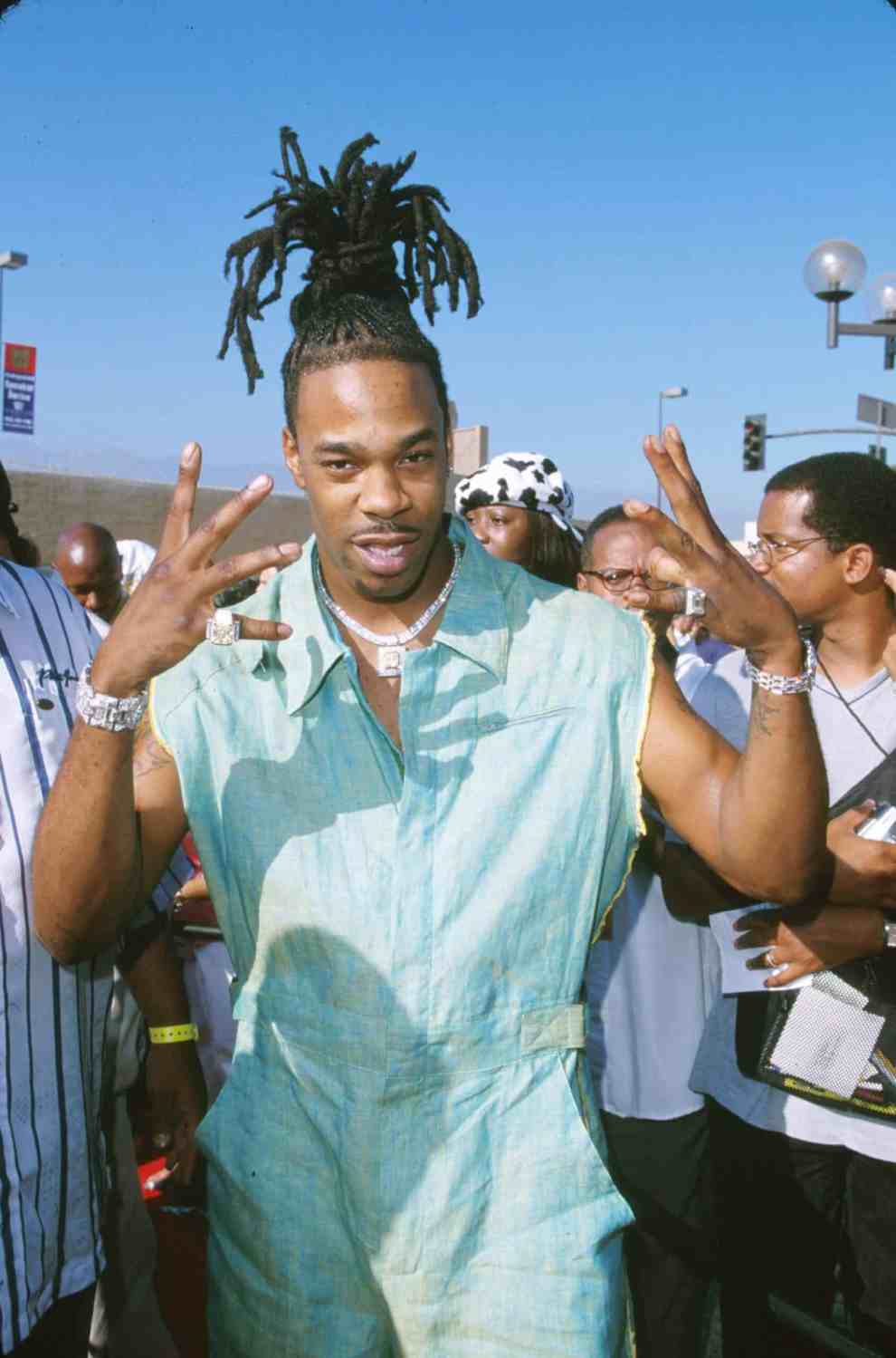 Busta Rhymes at the 2000 Source Hip-Hop Music Awards