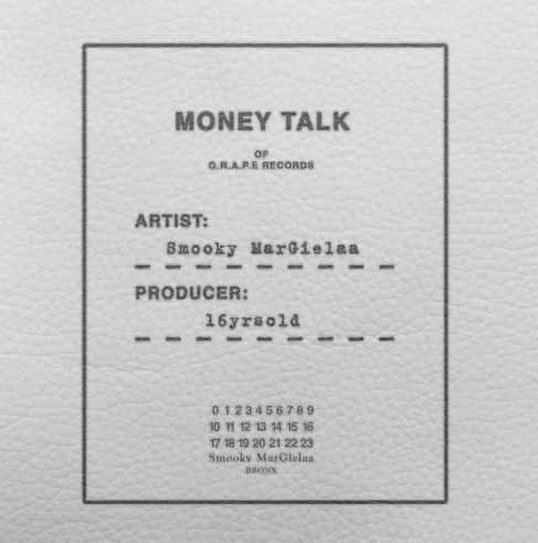 Album cover Smooky Margielaa - Money Talk