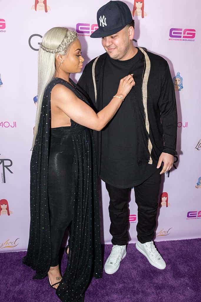 Blac Chyna and Rob Kardashian attend Blac Chyna Birthday Celebration And Unveiling Of Her 'Chymoji' Emoji Collection