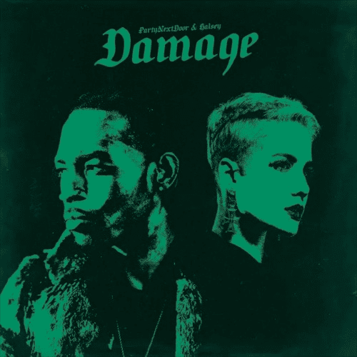 Album cover PARTYNEXTDOOR  & Halsey - "Damage"