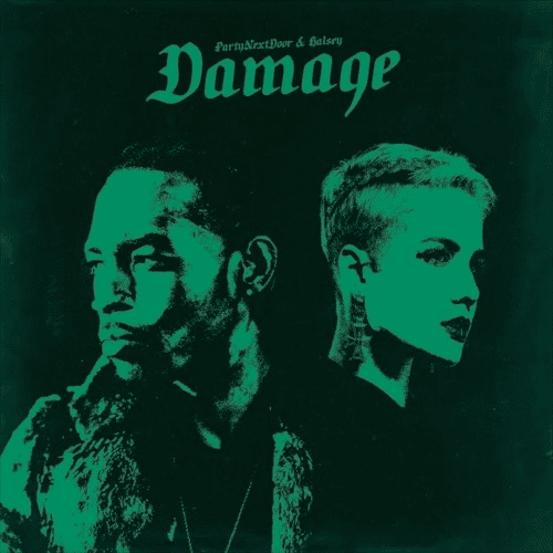 Album cover PARTYNEXTDOOR & Halsey - "Damage"