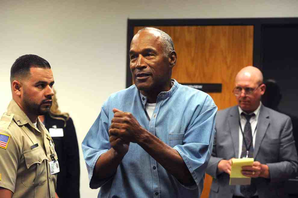 O.J. Simpson parole hearing at Lovelock Correctional Center July 20