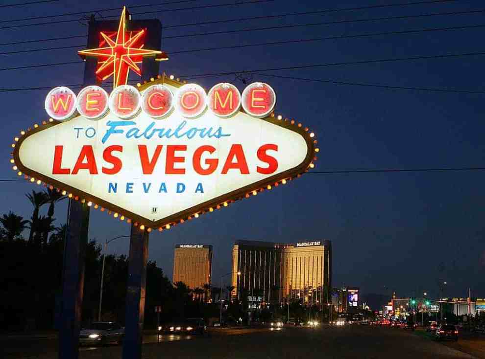 Welcome to Fabulous Las Vegas Nevada sign