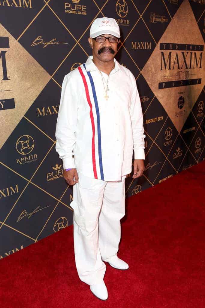 Drake's father Dennis Graham arrives at The 2017 MAXIM Hot 100 Party
