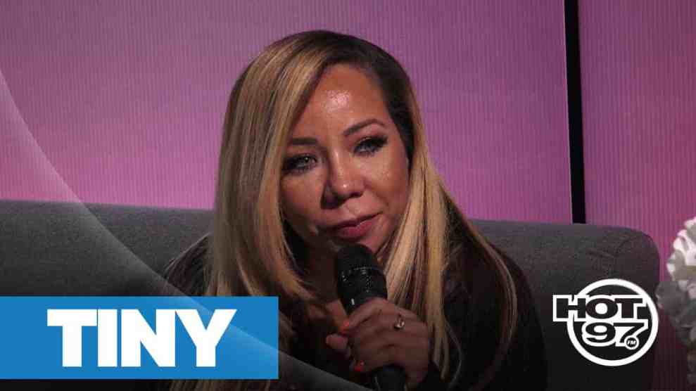 Tiny in Hot 97 Studio