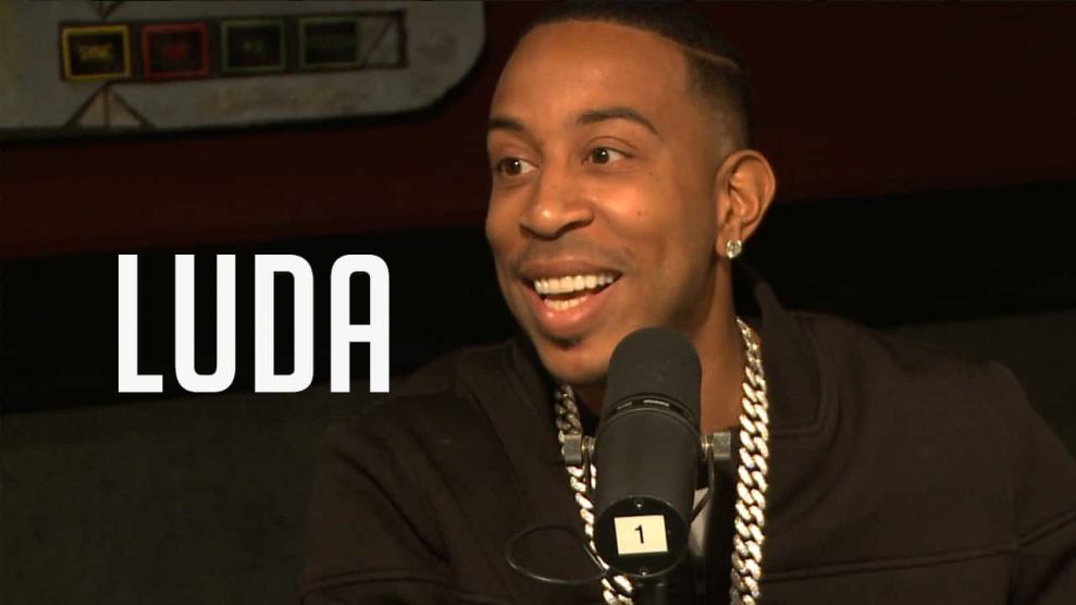 Ludacris 'Luda' in Hot 97 Studio