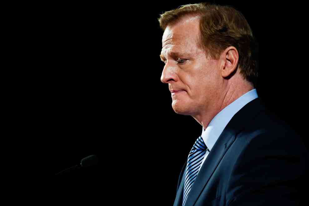 Rodger Goodell at News Conference