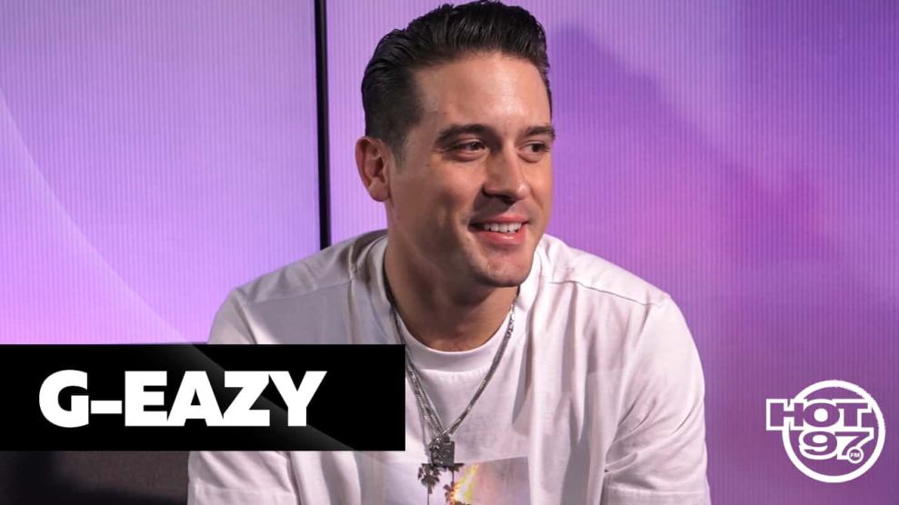 G-Eazy in Hot 97 Studio