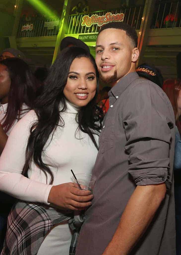 Ayesha Curry and Stephen Curry attend Rolling Stone Live SF With Talent Resources