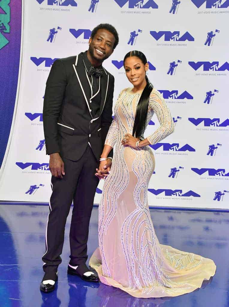 Gucci  Mane & Keyshia Ka'oir attend the 2017 MTV Video Music Awards