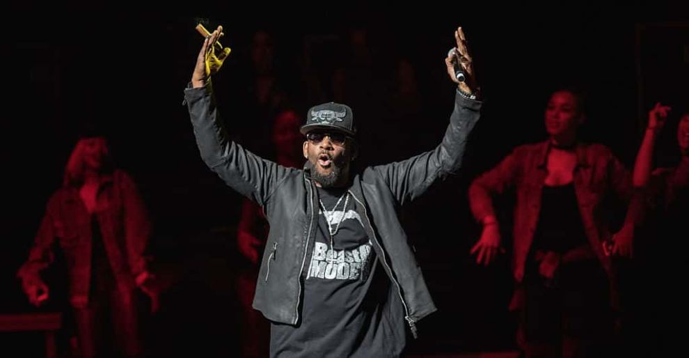 R. Kelly performs at The Bass Concert Hall on March 3
