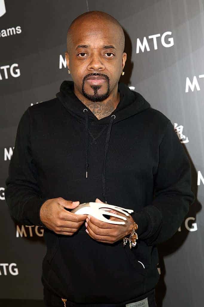 Jermaine Dupri attends the GRAMMY gift lounge during The 57th Annual GRAMMY Awards