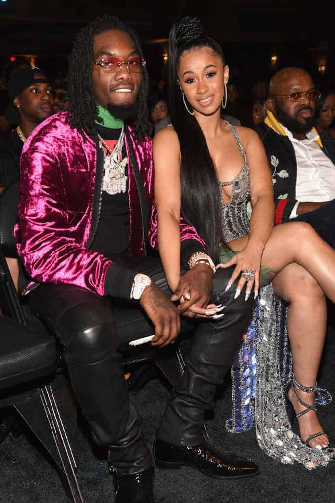 Offset of Migos and Cardi B attend the BET Hip Hop Awards 2017