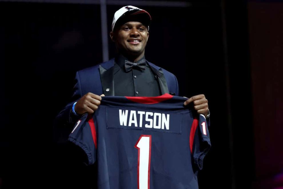 Deshaun Watson quarterback for the Houston Texans