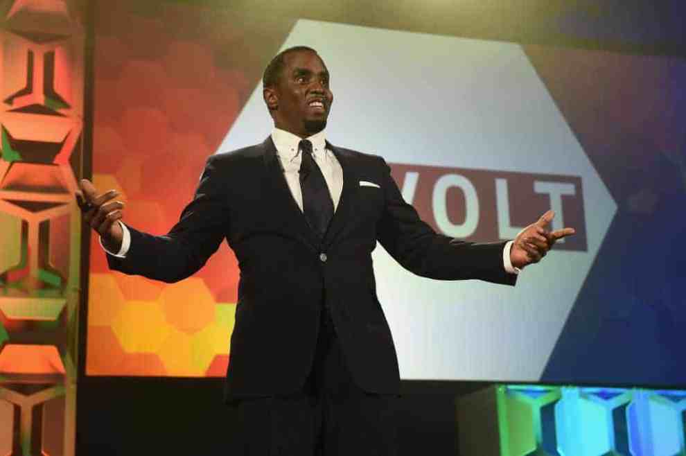 Sean P. Diddy Combs speaks onstage at the 34th Annual Walter Kaitz Foundation Fundraising Dinner