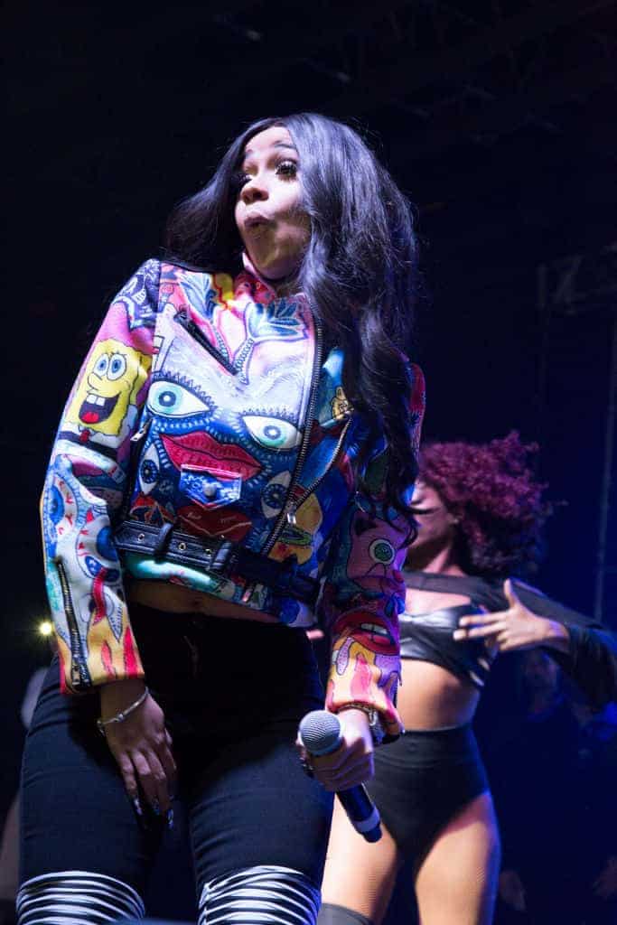 Cardi B performs at Echostage for Howard Homecoming on October 19