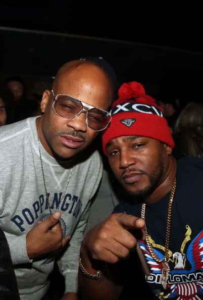 Dame Dash and Cam'Ron attend DipSet U.S.A. And Agenda Present: Cam'ron And Jim Jones