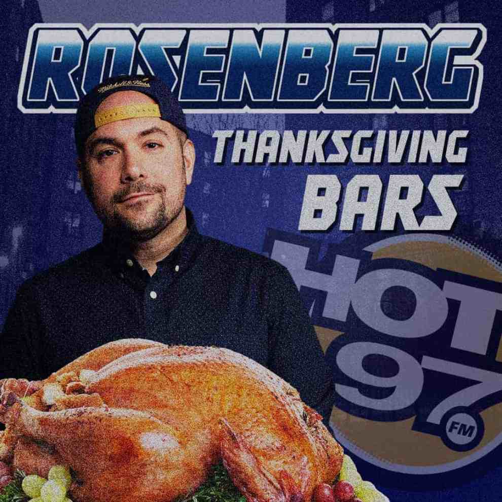 Hot 97 Rosenberg Thanksgiving Bars
