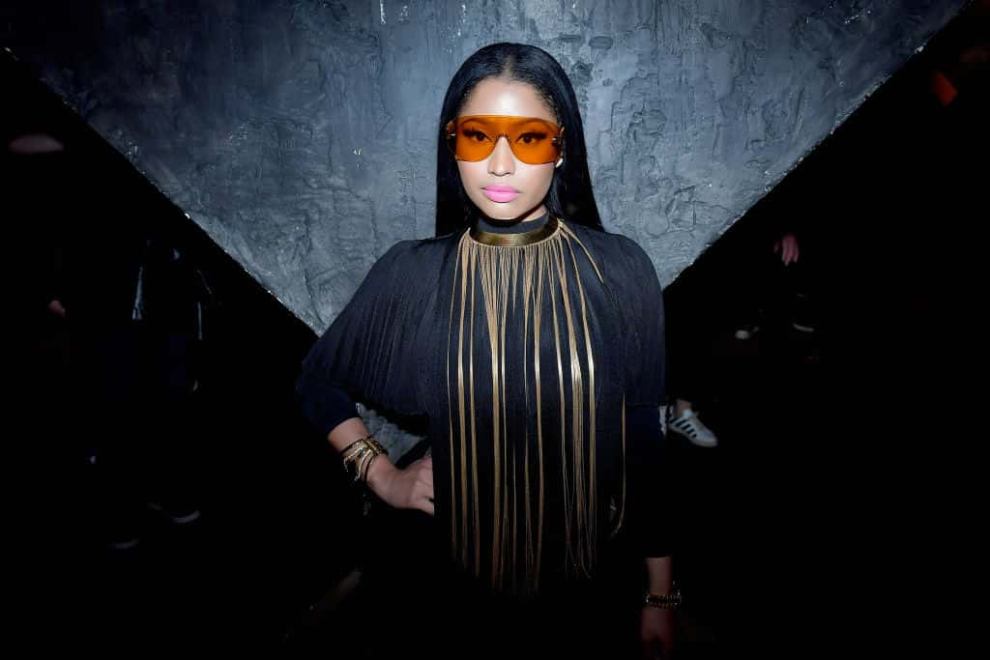 Nicki Minaj attends Balmain : Aftershow Party - Paris Fashion Week Womenswear Fall Winter 2017/2018
