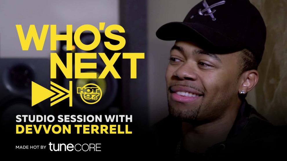 Hot 97 Who's Next Studio Session with Devvon Terrell