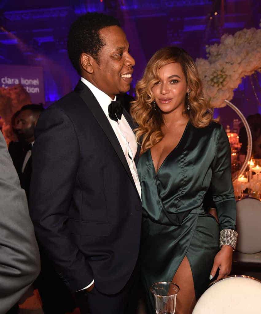 Jay Z and Beyoncé attend Rihanna's 3rd annual Diamond Ball