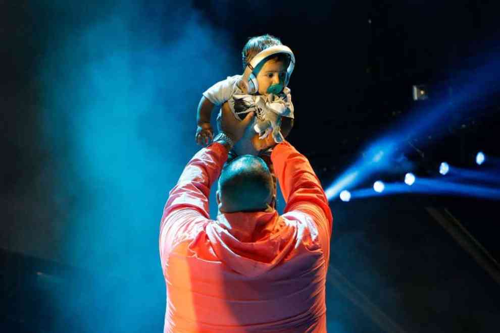 DJ Kahled and his son Asahd Khaled perform during the 2017 Hot 97 Summer Jam at MetLife Stadium on June 11