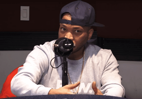 Styles P in Hot 97 Studio