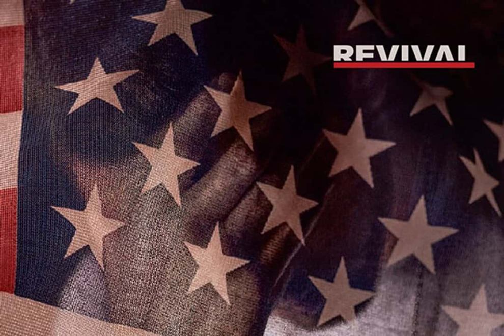 Album cover Eminem 'Revival"