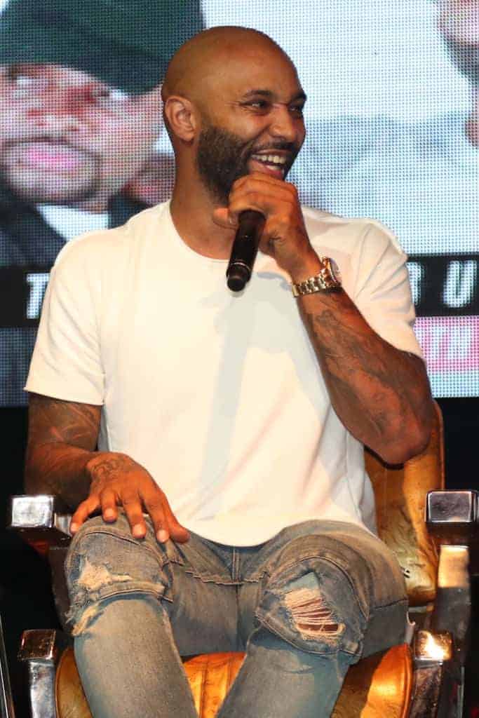 Joe Budden attends the Joe Budden Podcast Live at Highline Ballroom on July 21