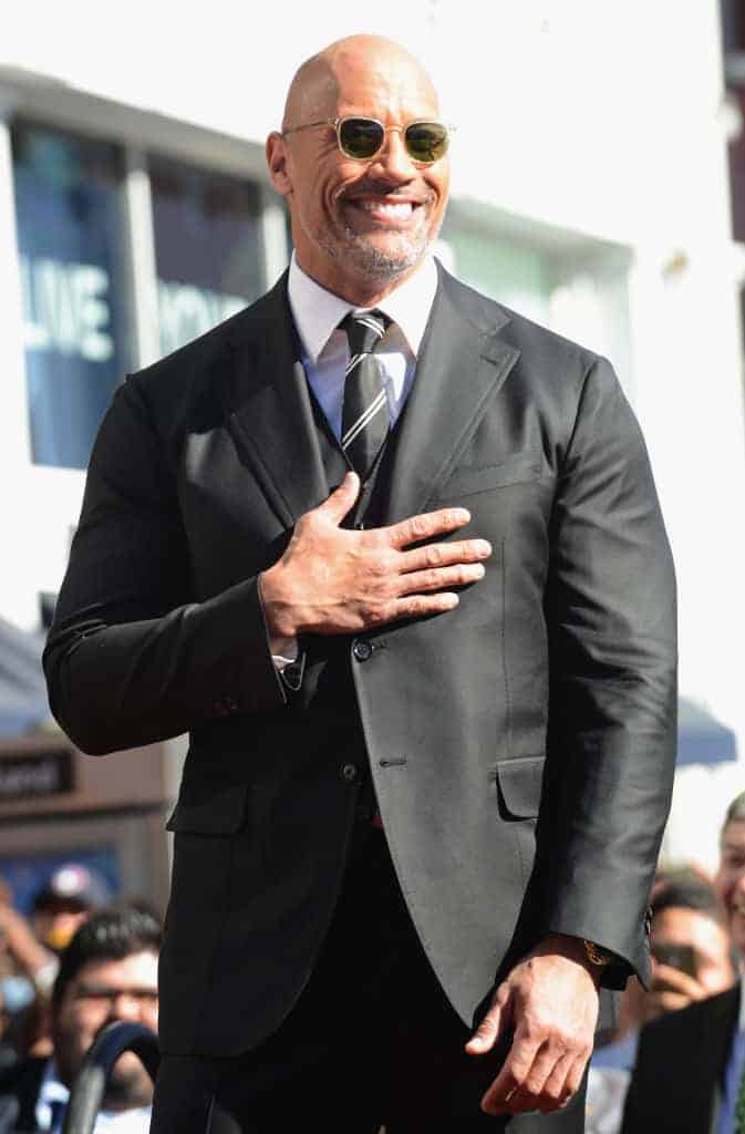 Dwayne Johnson 'The Rock' Honored With Star On The Hollywood Walk Of Fame held on December 13