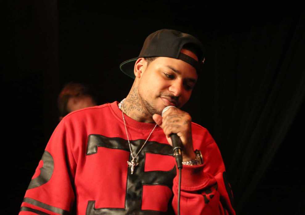 Chinx attends Take It Personal Featuring Chinx at UCB Theatre on May 2