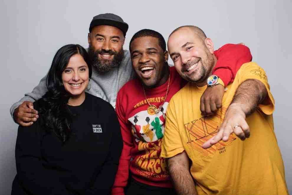 A$AP Ferg with Laura Stylez