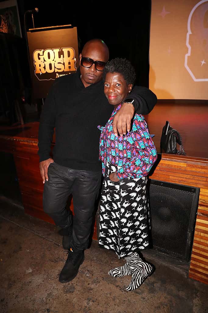 Reggie 'Combat Jack' Ossé and Director/Chief Curator of The Studio Museum in Harlem Thelma Golden attend the 22nd Gold Rush Awar