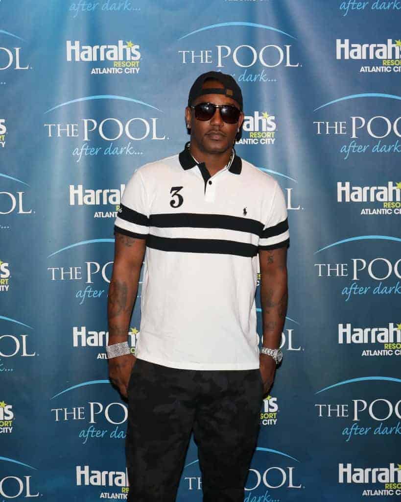 Cam'ron s arrives to perform at The Pool After Dark at Harrah's Resort