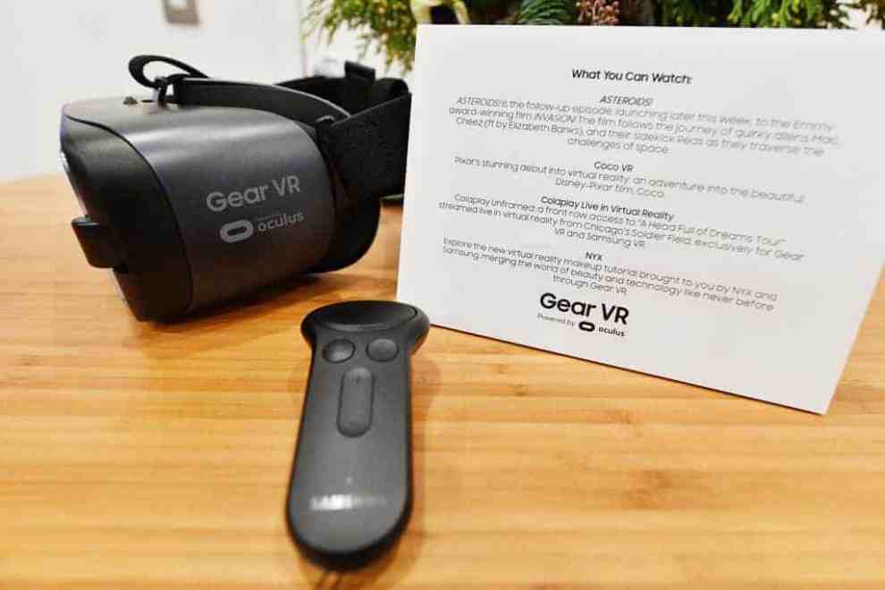 Samsung Gear VR at Samsung & Forbes Virtual Reality Panel