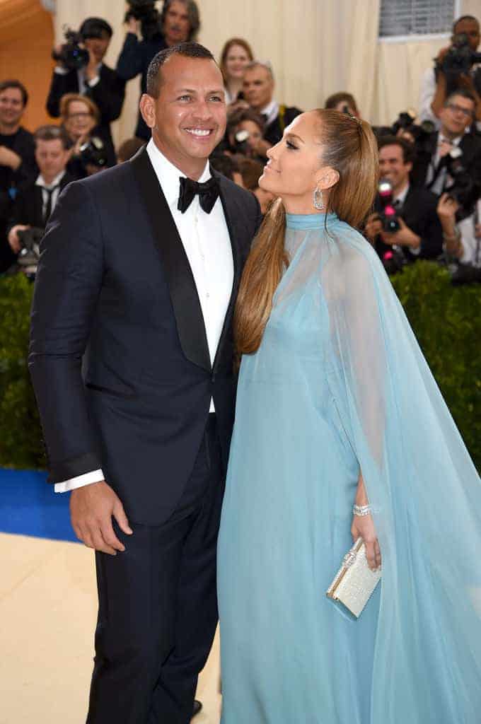 Alex Rodriguez and Jennifer Lopez attend the 'Rei Kawakubo/Comme des Garcons: Art Of The In-Between' MET Costume Institute Gala