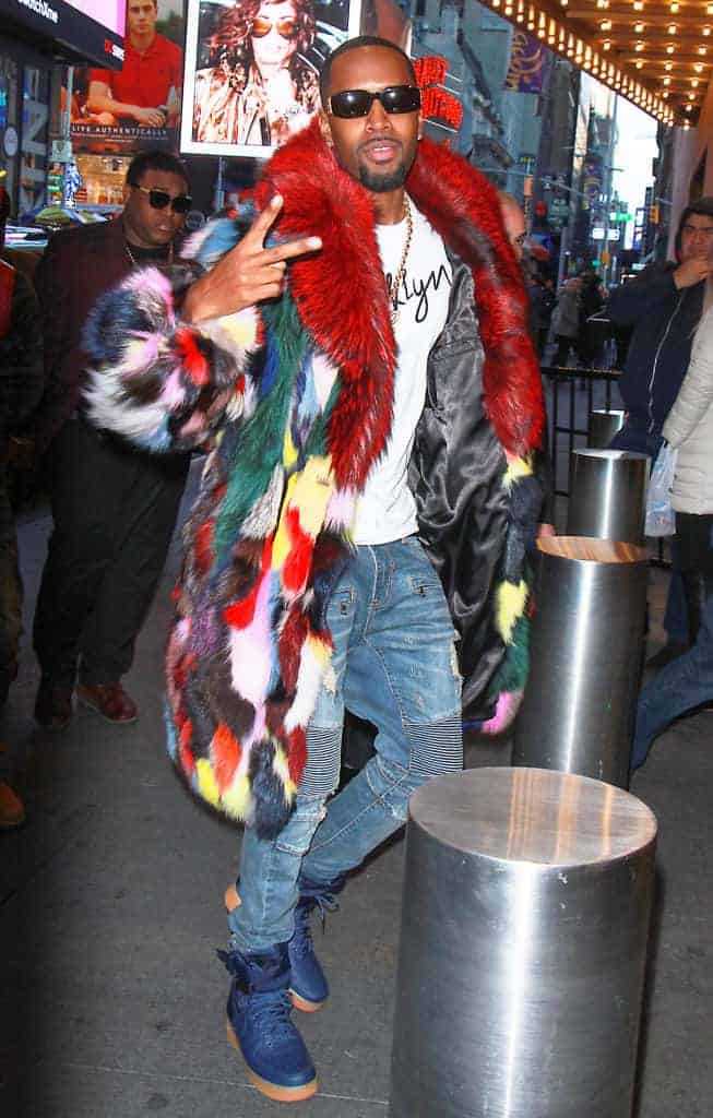 Safaree Samuels is seen on November 22