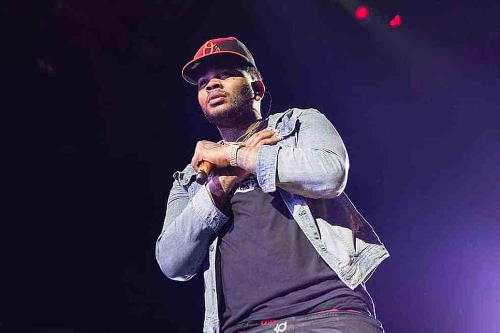 Kevin Gates performs in support of Snoop Dogg and Wiz Khalifa during 'The High Road Tour' 2016