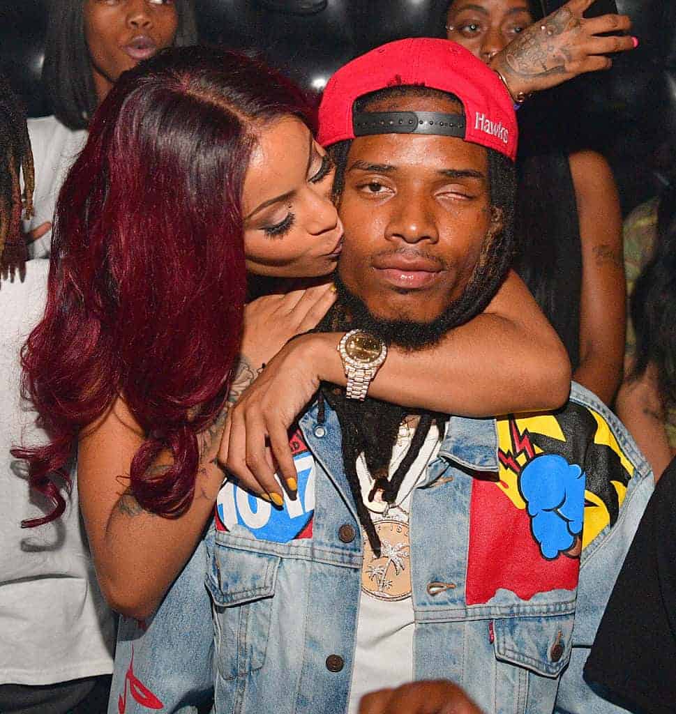 Alexis Sky andFetty Wap attend Medusa Lounge on July 15