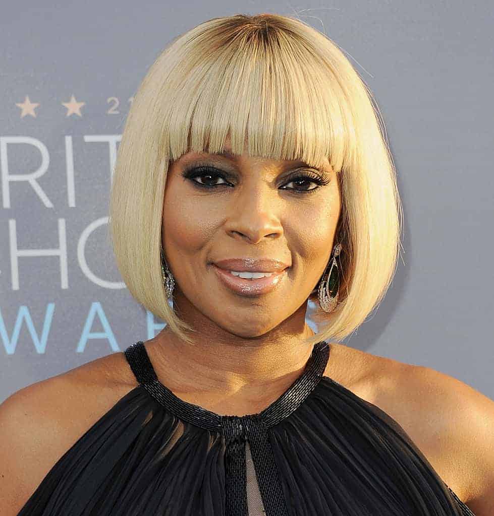 Mary J. Blige arrives at the 21st Annual Critics' Choice Awards