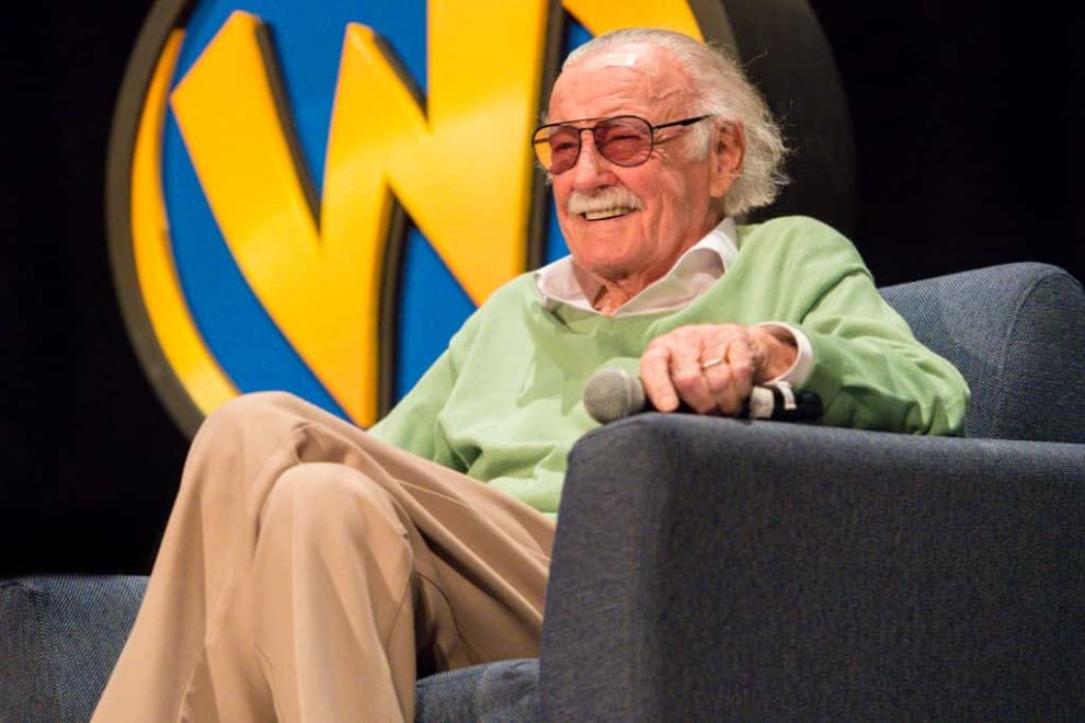 Stan Lee speaks at the 2018 Wizard World Comic Con