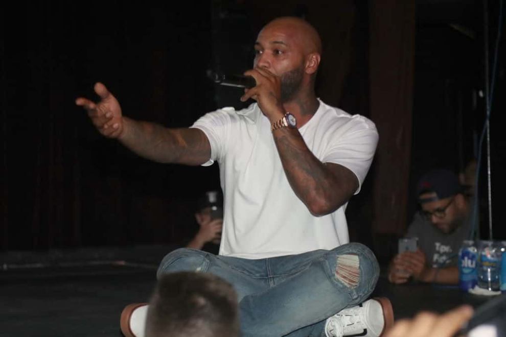 Joe Budden attends the Joe Budden Podcast Live at Highline Ballroom on July 21