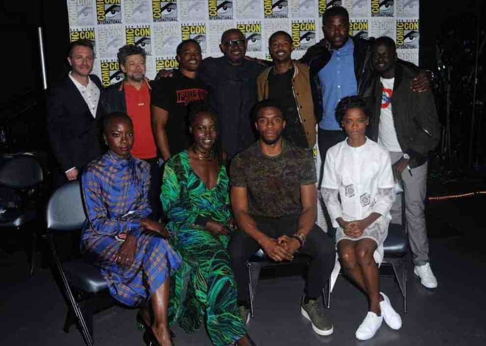 Cast of 'Black Panther' Comic-Con International 2017 Marvel Studios 'Black Panther' Presentation